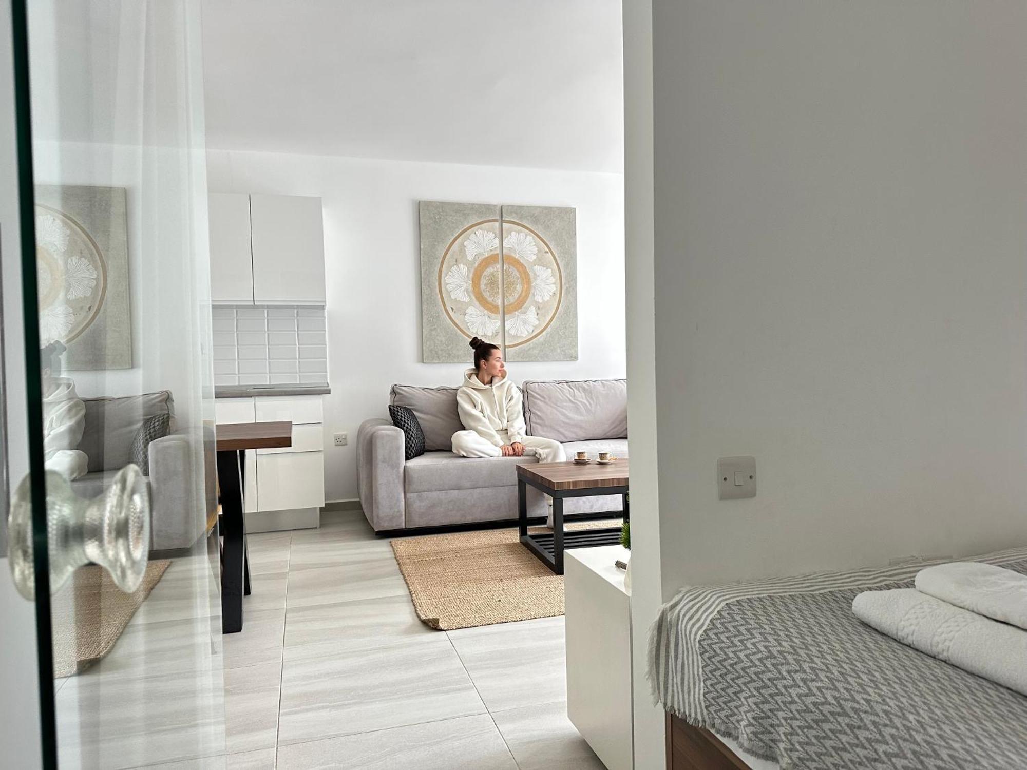 Relaxing Apartaments Near The Sea Vokolidha Luaran gambar