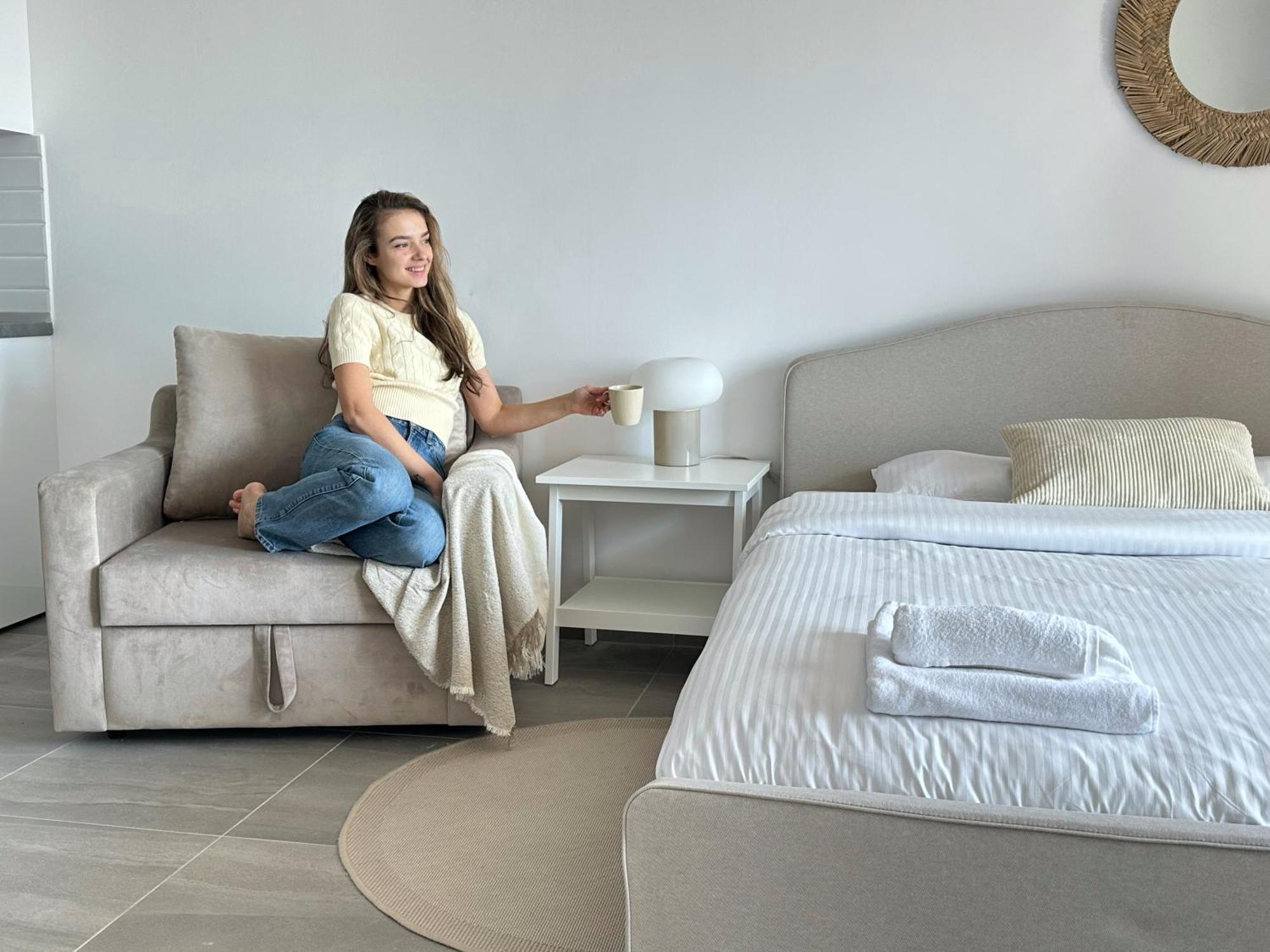 Relaxing Apartaments Near The Sea Vokolidha Luaran gambar