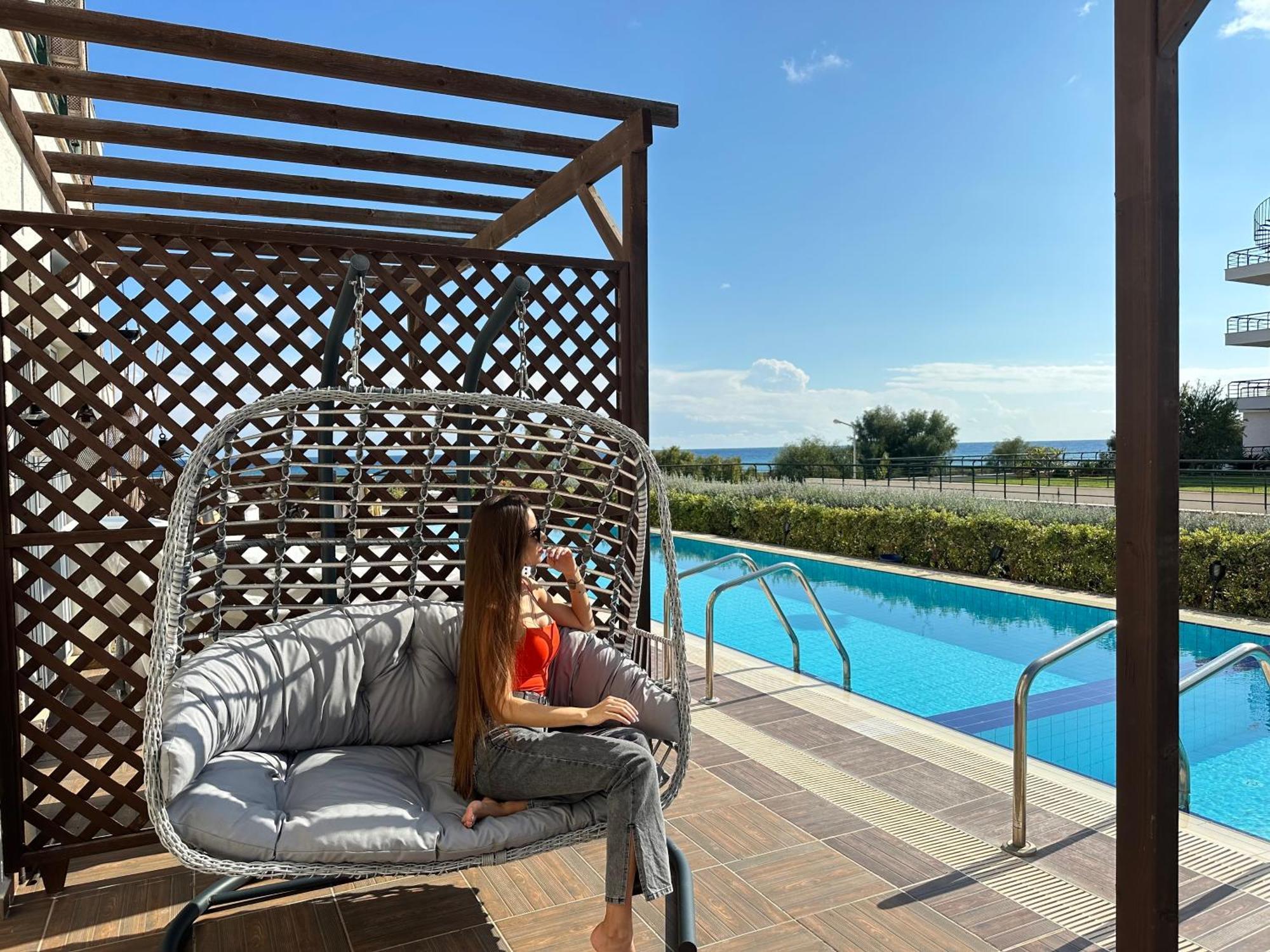 Relaxing Apartaments Near The Sea Vokolidha Luaran gambar